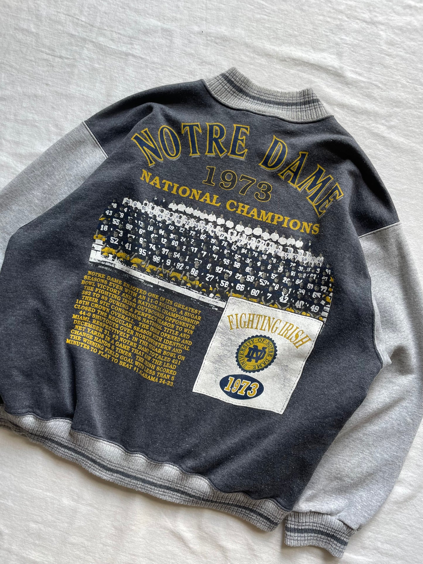 Vintage Notre Dame National Championship Jacket XLarge