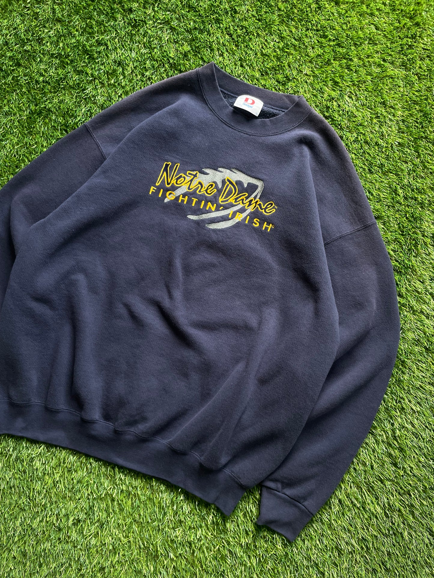Vintage Notre Dame Fightin’ Irish Football Crewneck XLarge