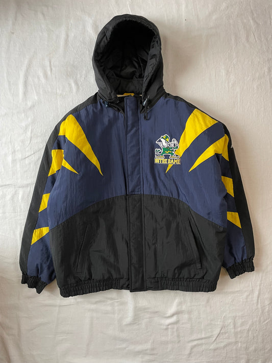 Vintage Notre Dame Puffer Jacket XLarge