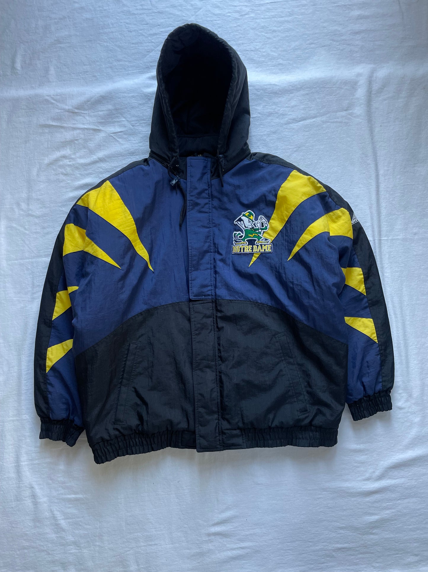 Vintage Notre Dame Puffer Jacket XLarge