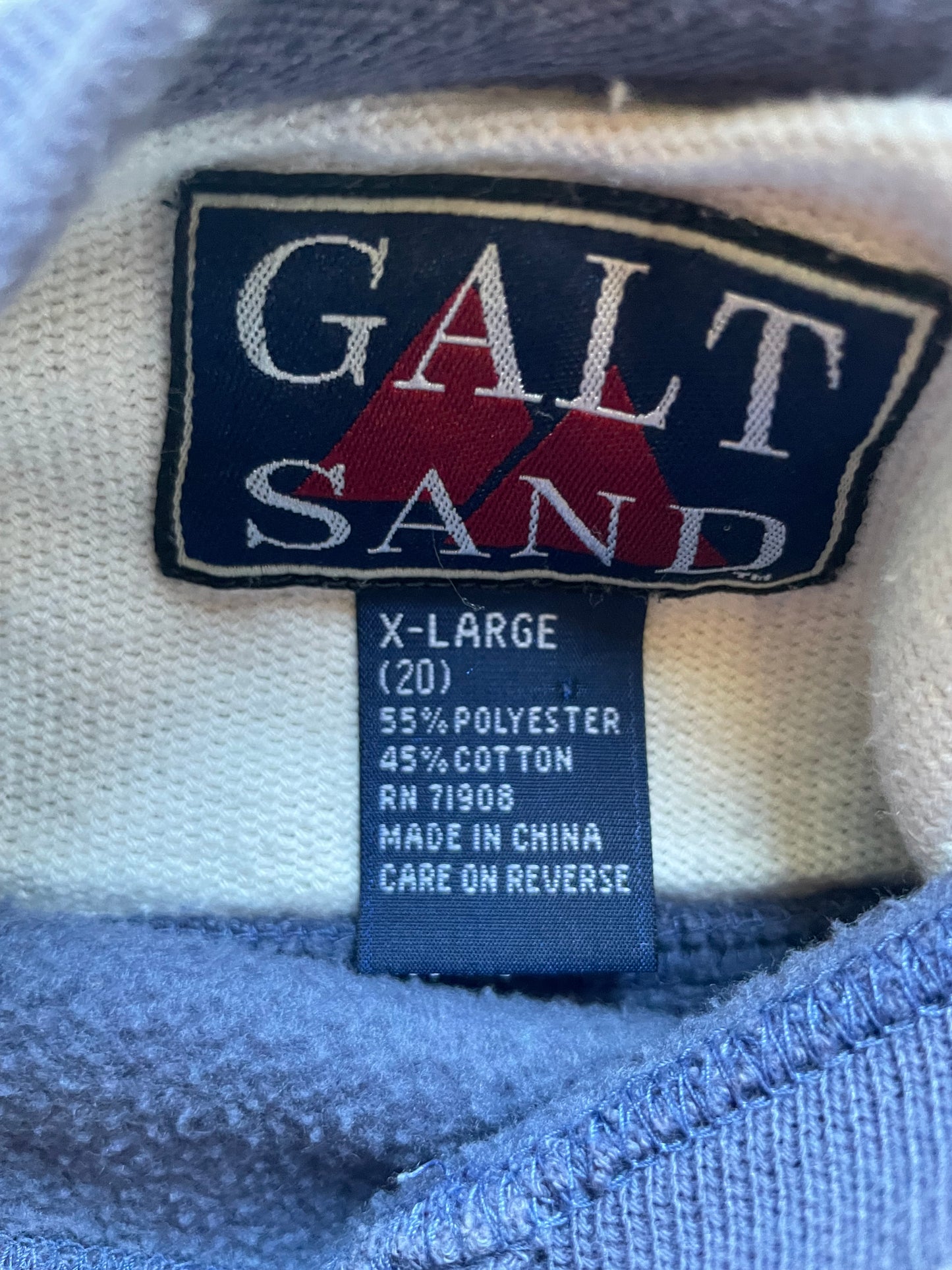 Vintage Notre Dame Crewneck Kids XLarge