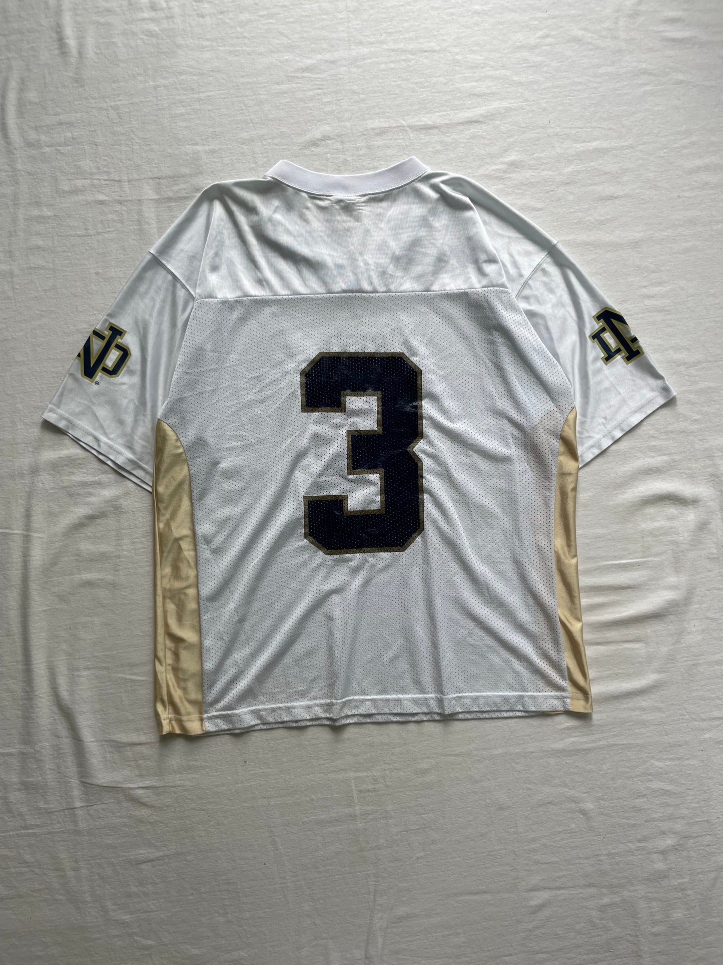 Vintage Notre Dame Football Jersey Large