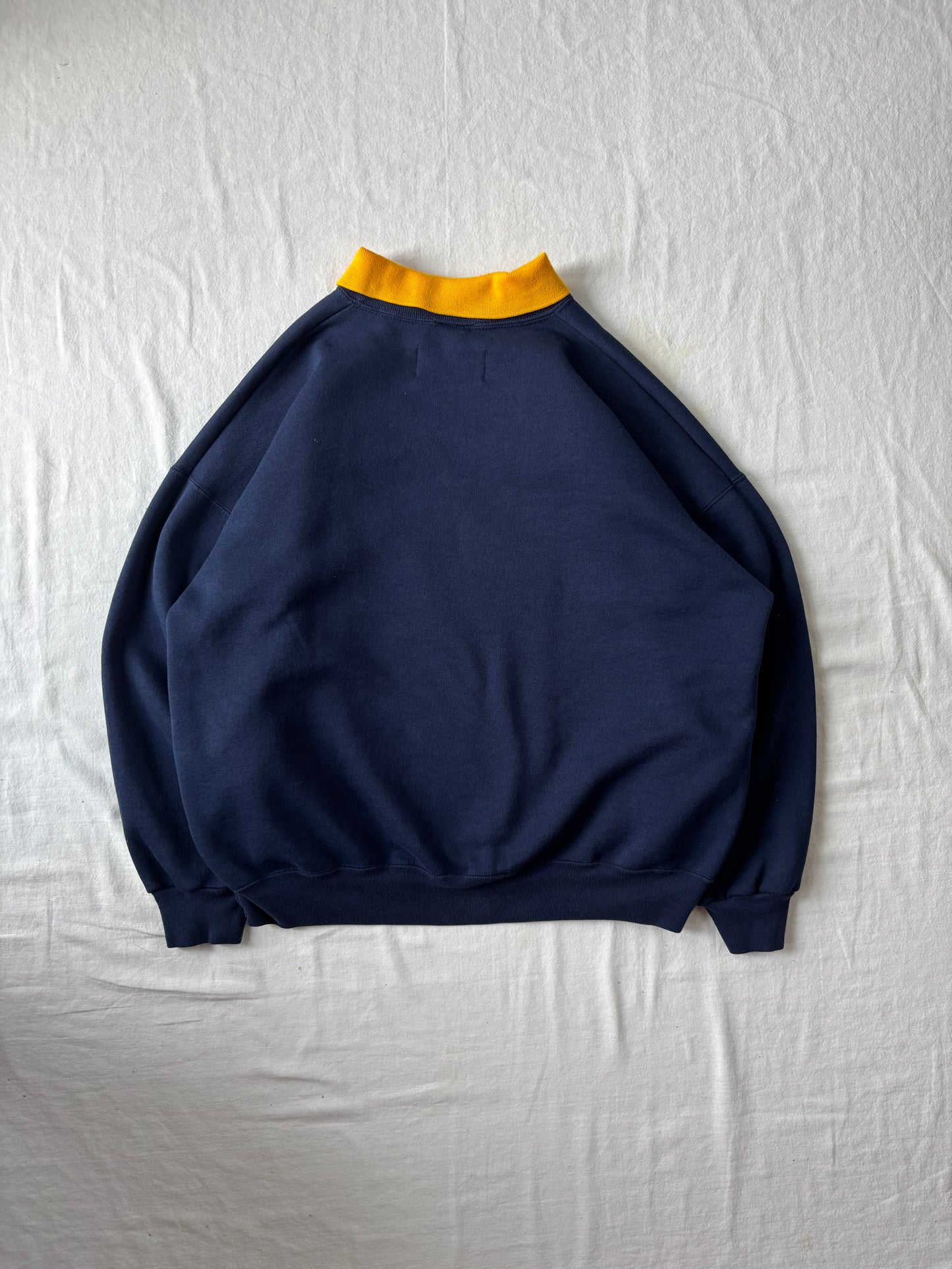 Vintage Notre Dame Collared Crewneck XLarge