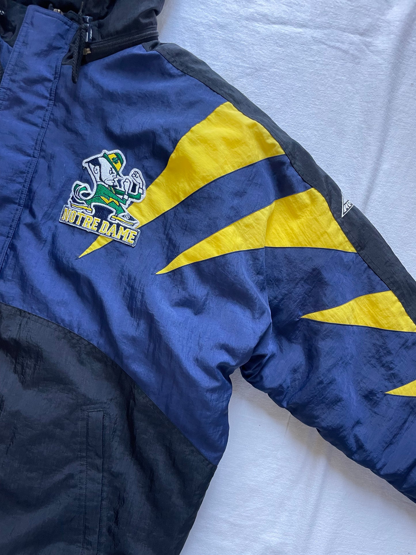 Vintage Notre Dame Puffer Jacket XLarge