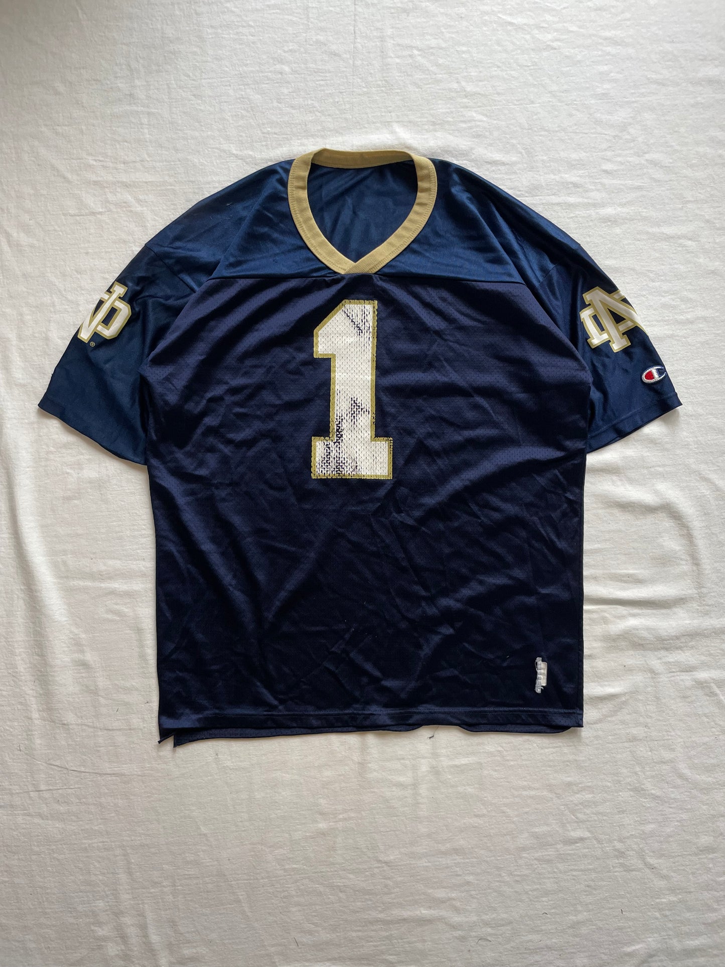 Vintage Notre Dame Football Jersey Large/XLarge