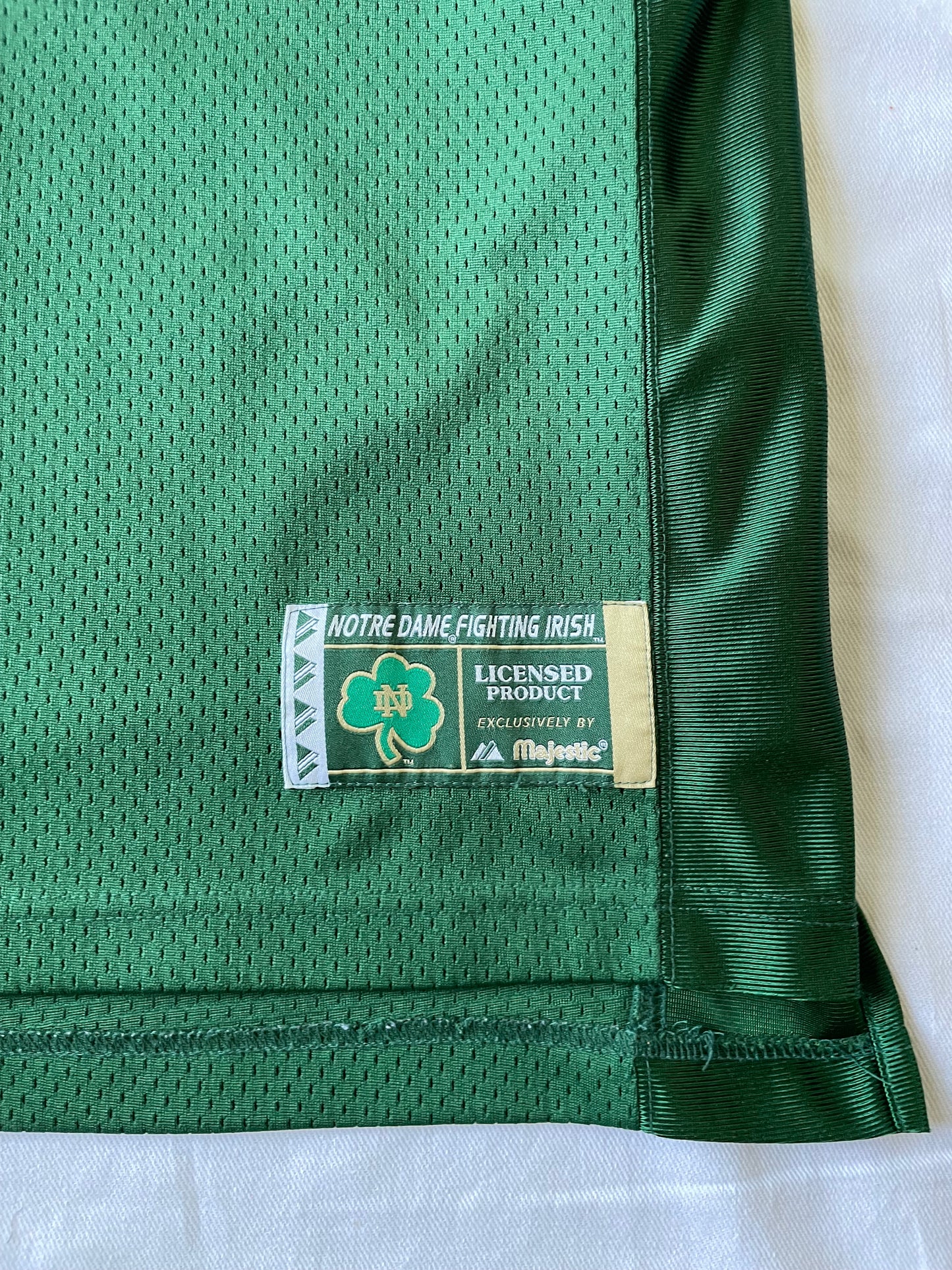 Vintage Notre Dame Joe Montana Jersey XLarge