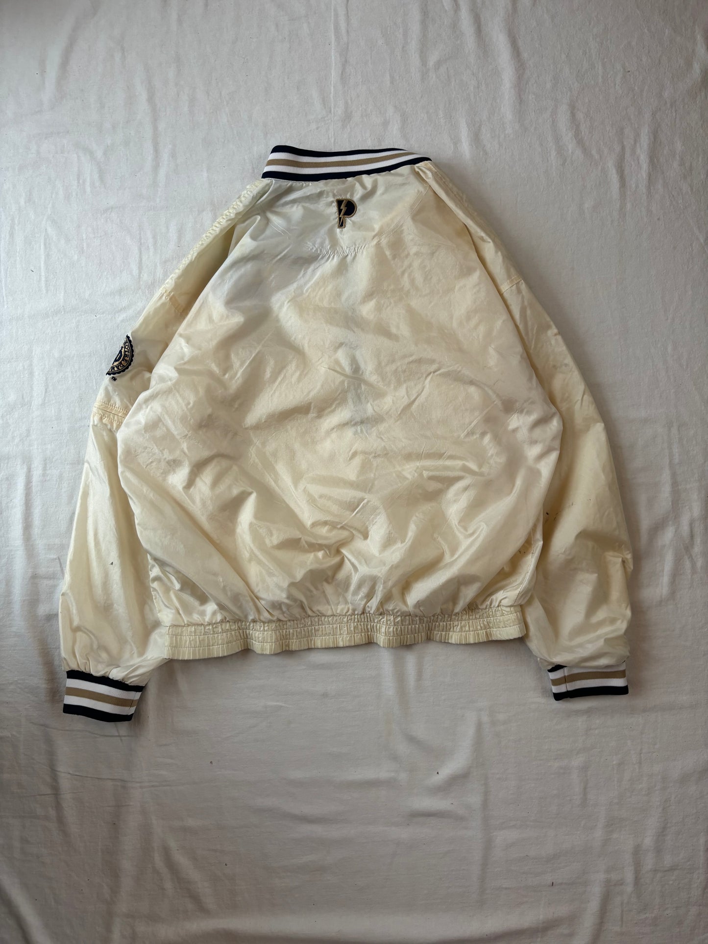 Vintage Notre Dame Windbreaker Jacket Large