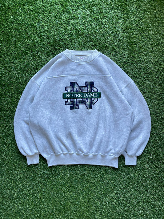 Vintage Notre Dame Crewneck Sweatshirt XLarge