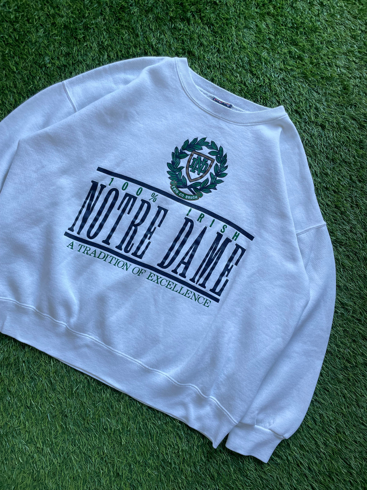 Vintage Notre Dame Irish Crewneck XLarge/2XL
