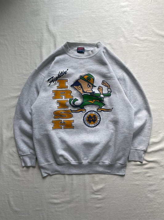 Vintage Notre Dame Fightin’ Irish Crewneck Large