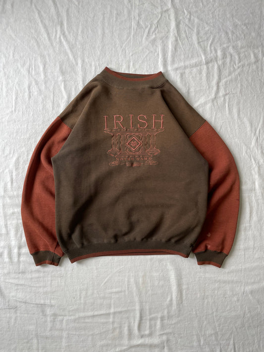 Vintage Notre Dame Irish Crewneck Medium