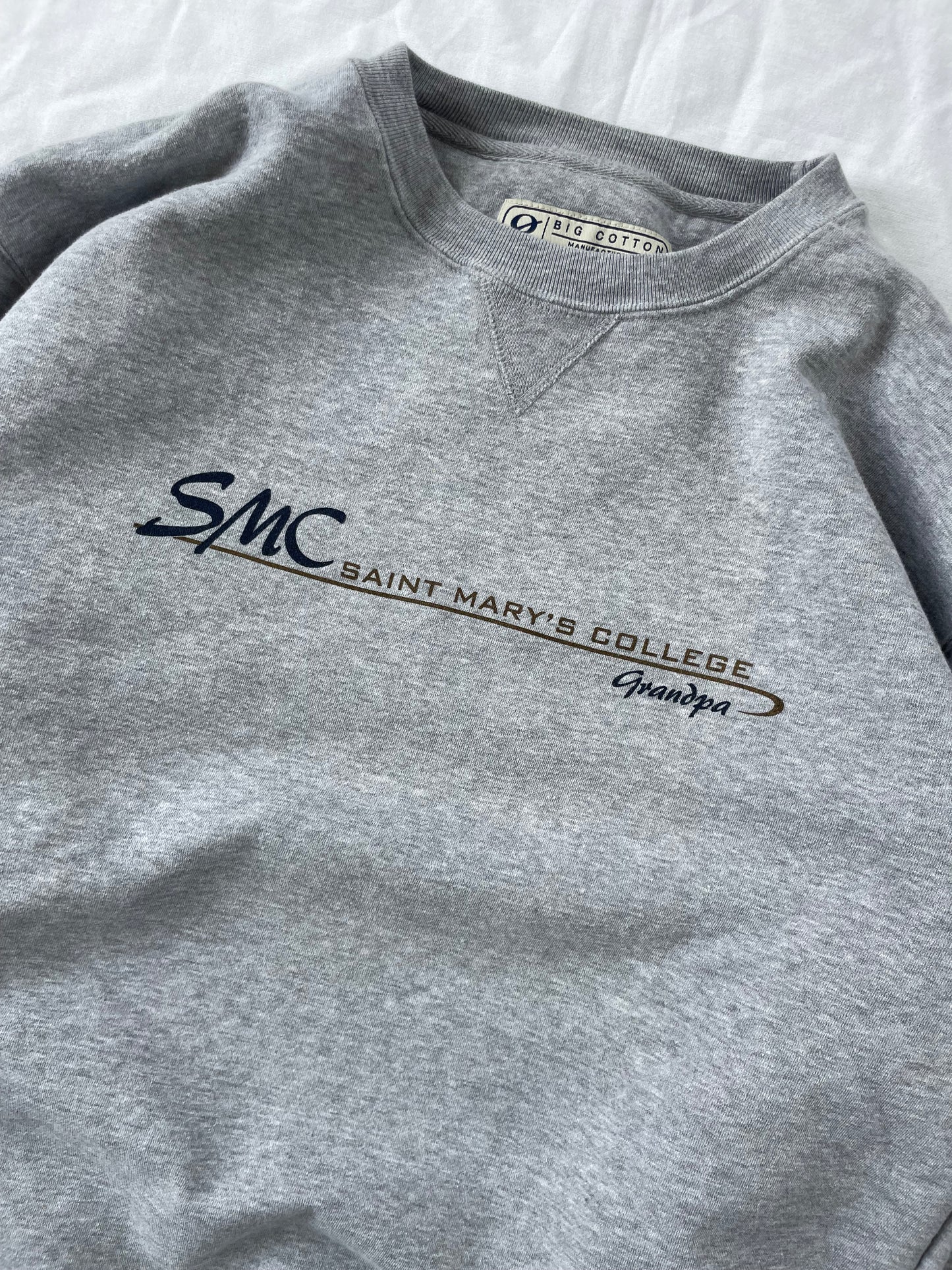 Vintage Saint Mary’s Grandpa Crewneck Medium
