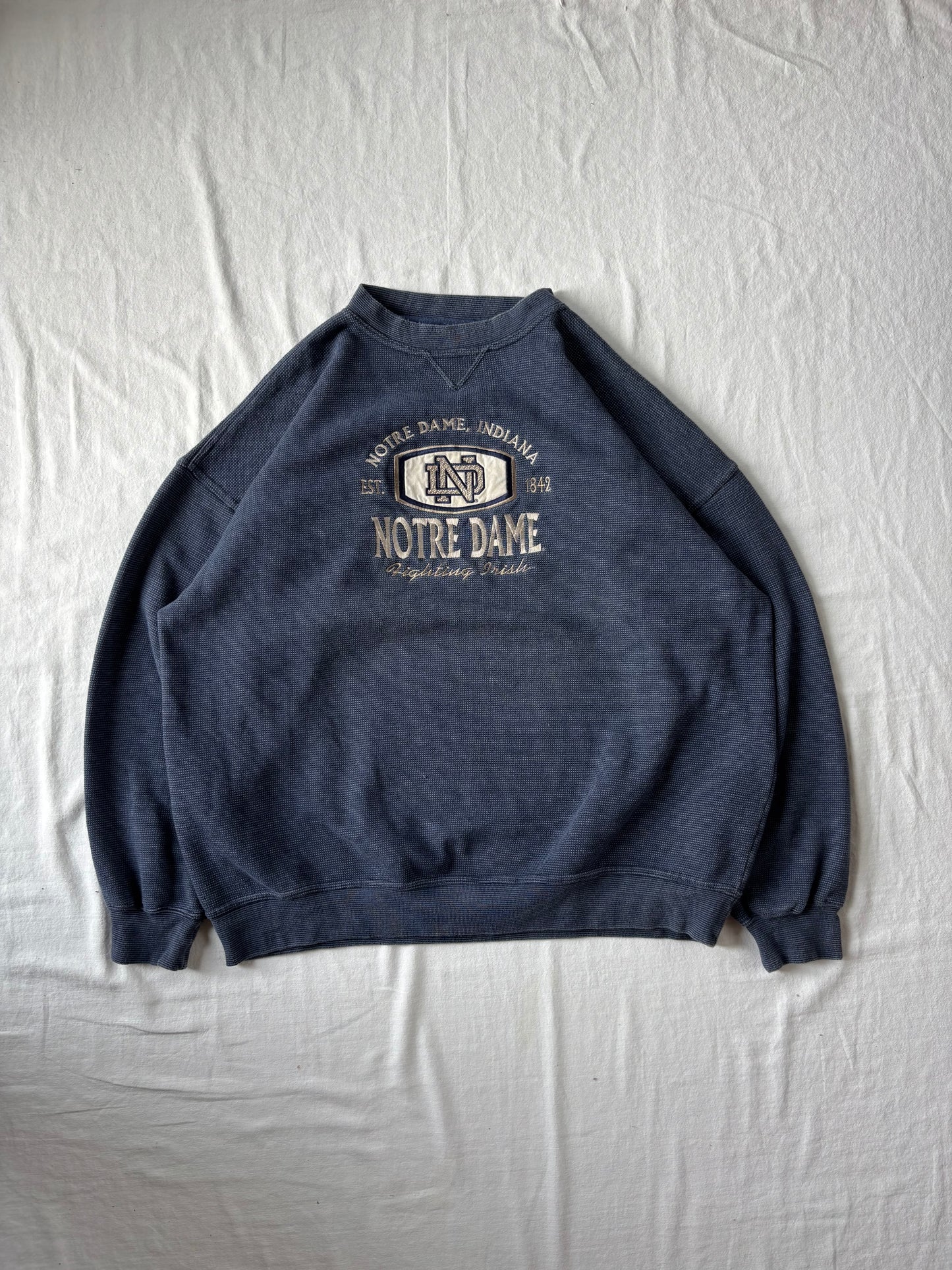 Vintage Notre Dame Crewneck 2XL