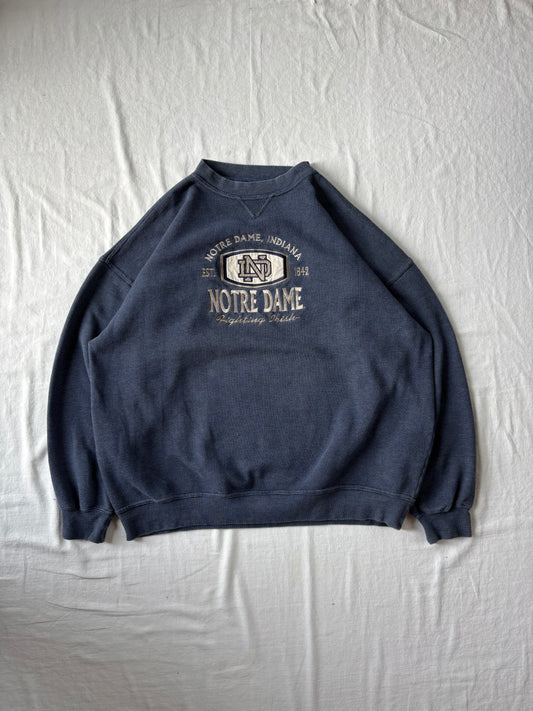 Vintage Notre Dame Crewneck 2XL