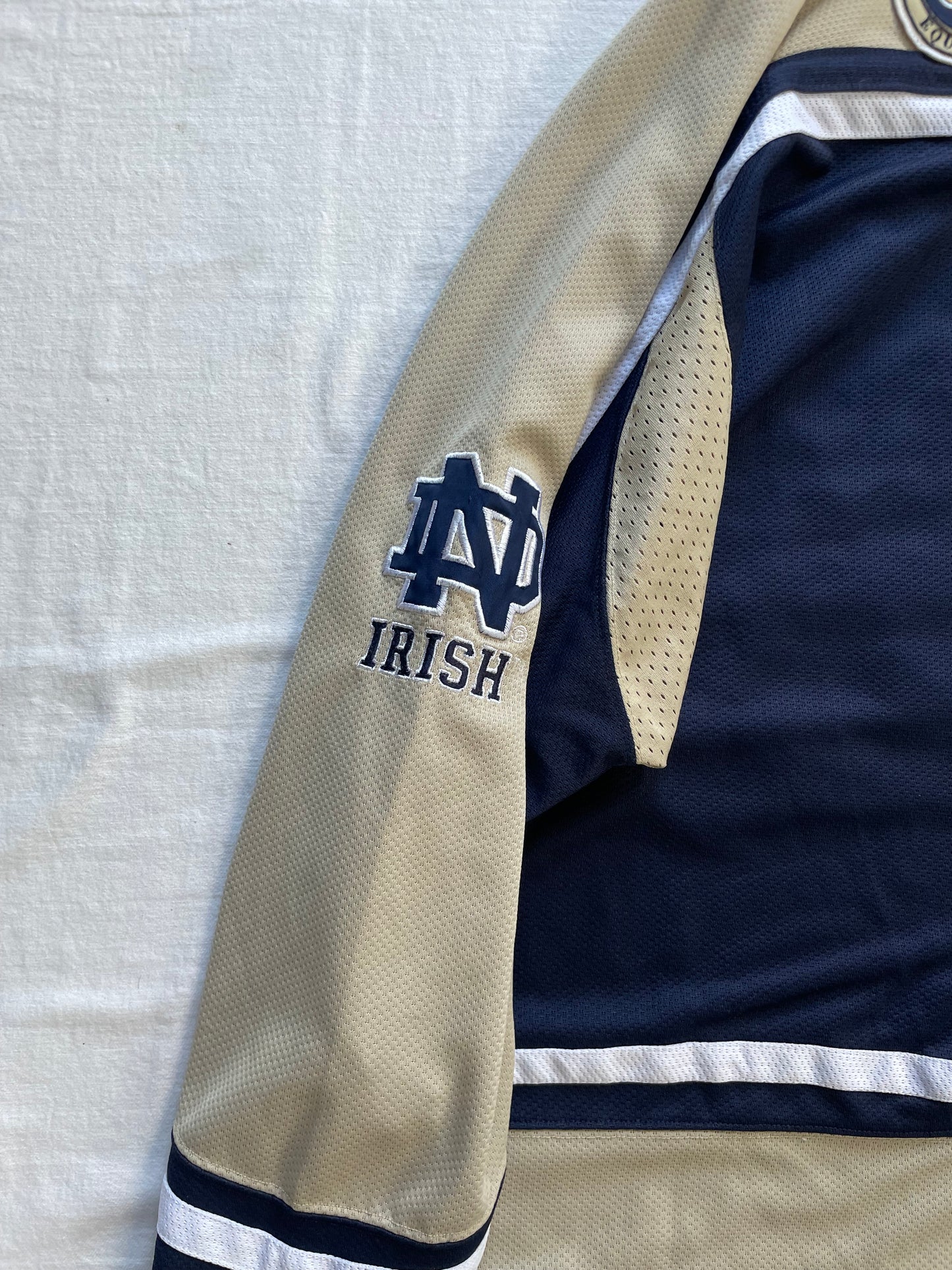 Vintage Notre Dame Hockey Jersey Medium/Large
