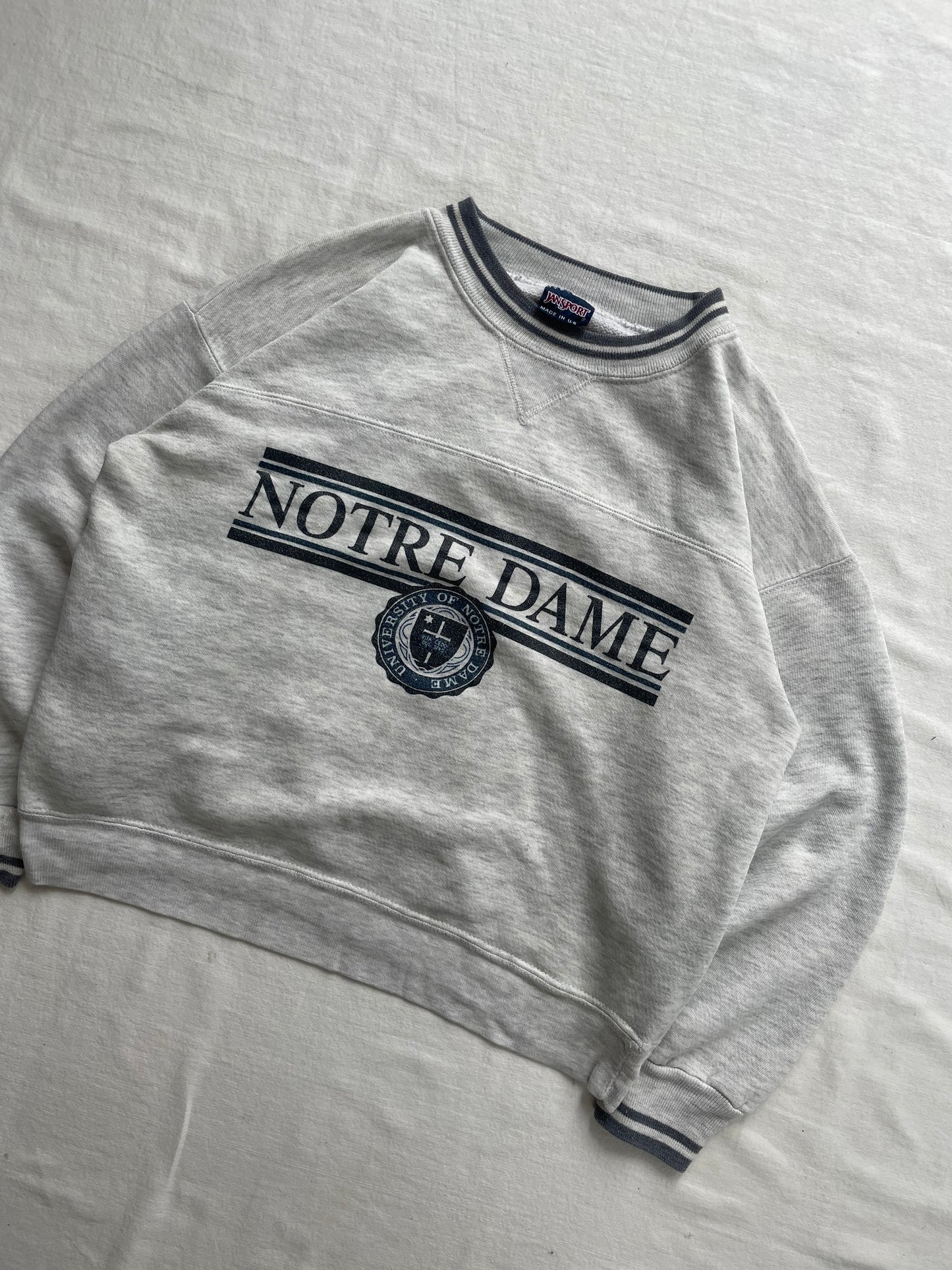 Vintage Notre Dame Crewneck Medium/Large