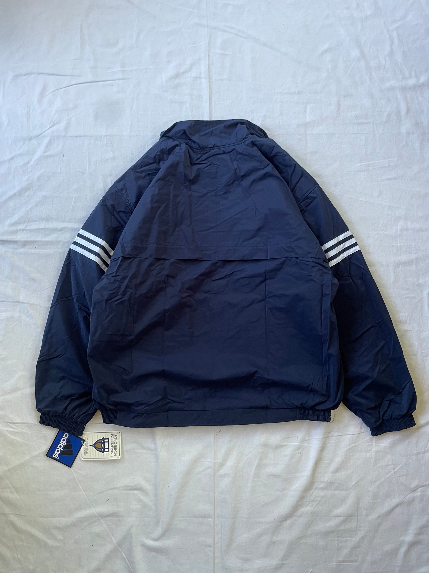 Vintage Notre Dame Adidas Jacket 2XL