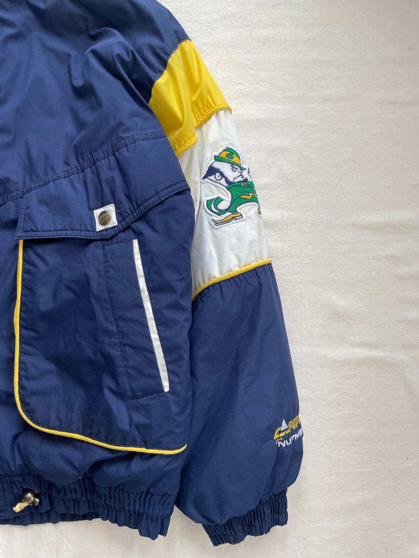 Vintage Notre Dame Puffer Jacket XLarge