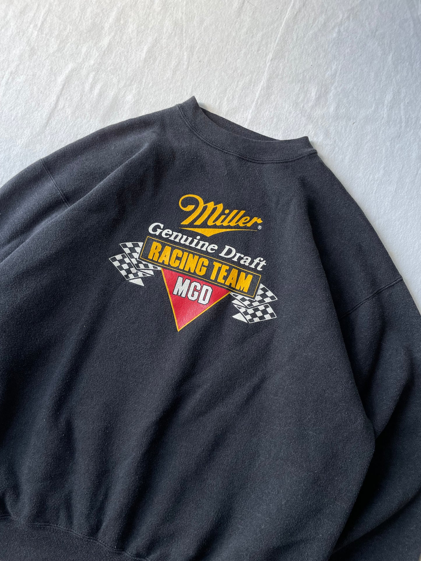 Vintage Miller Genuine Draft Racing Team Crewneck XLarge