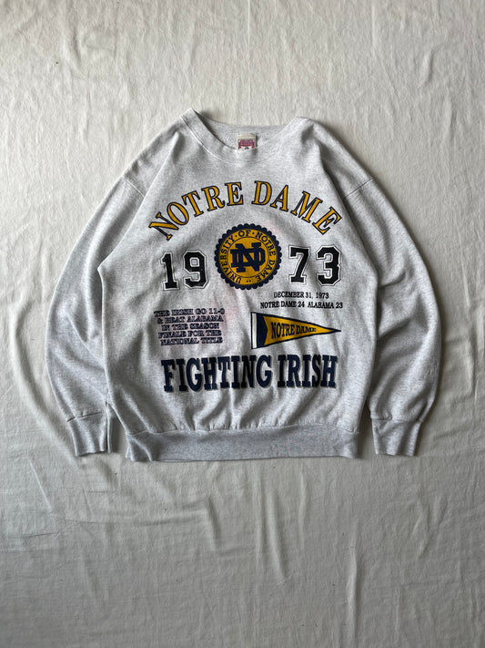 Vintage Notre Dame National Championship Crewneck XLarge
