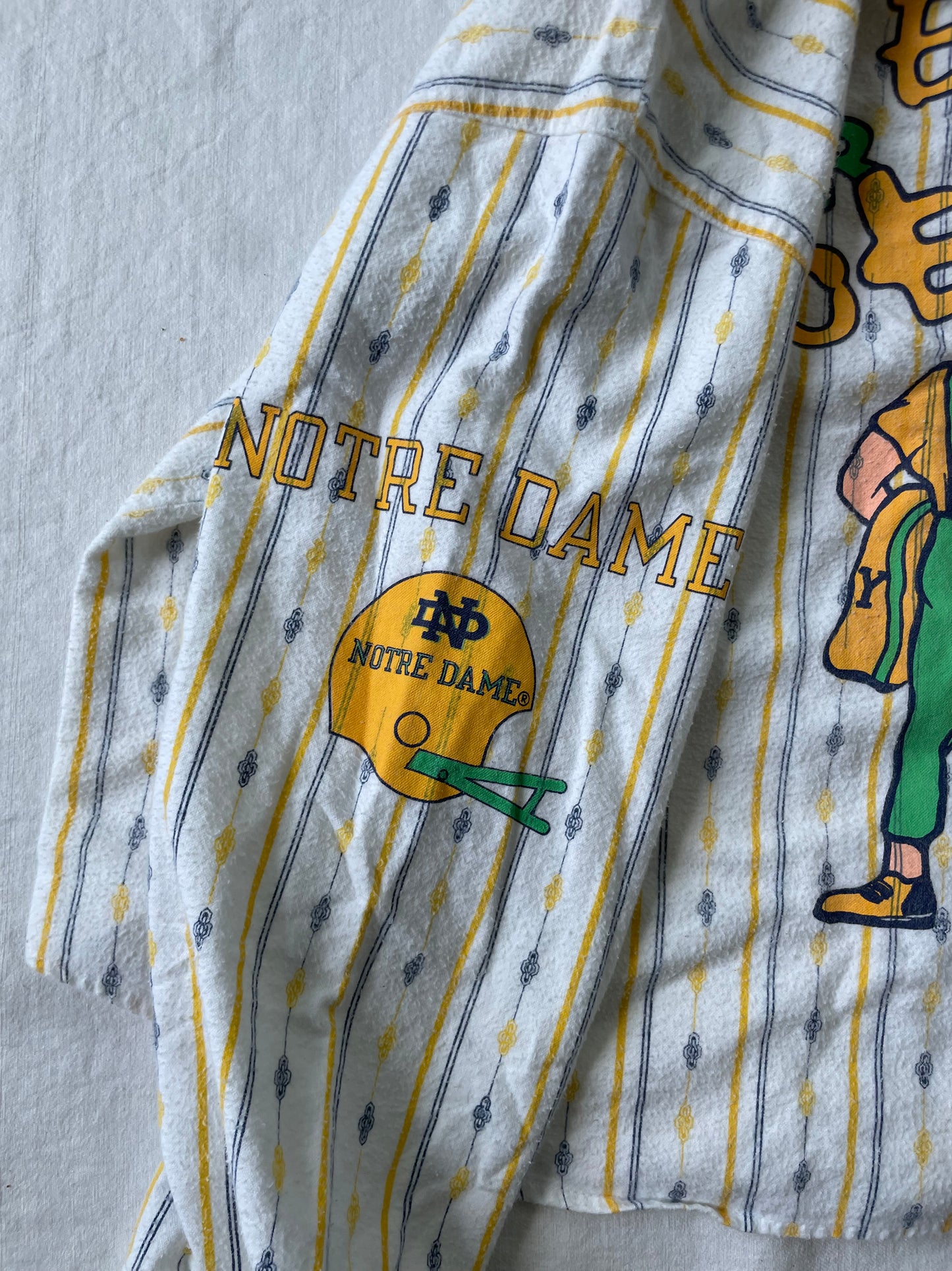 Vintage Notre Dame COED or NOED Womens Top Medium