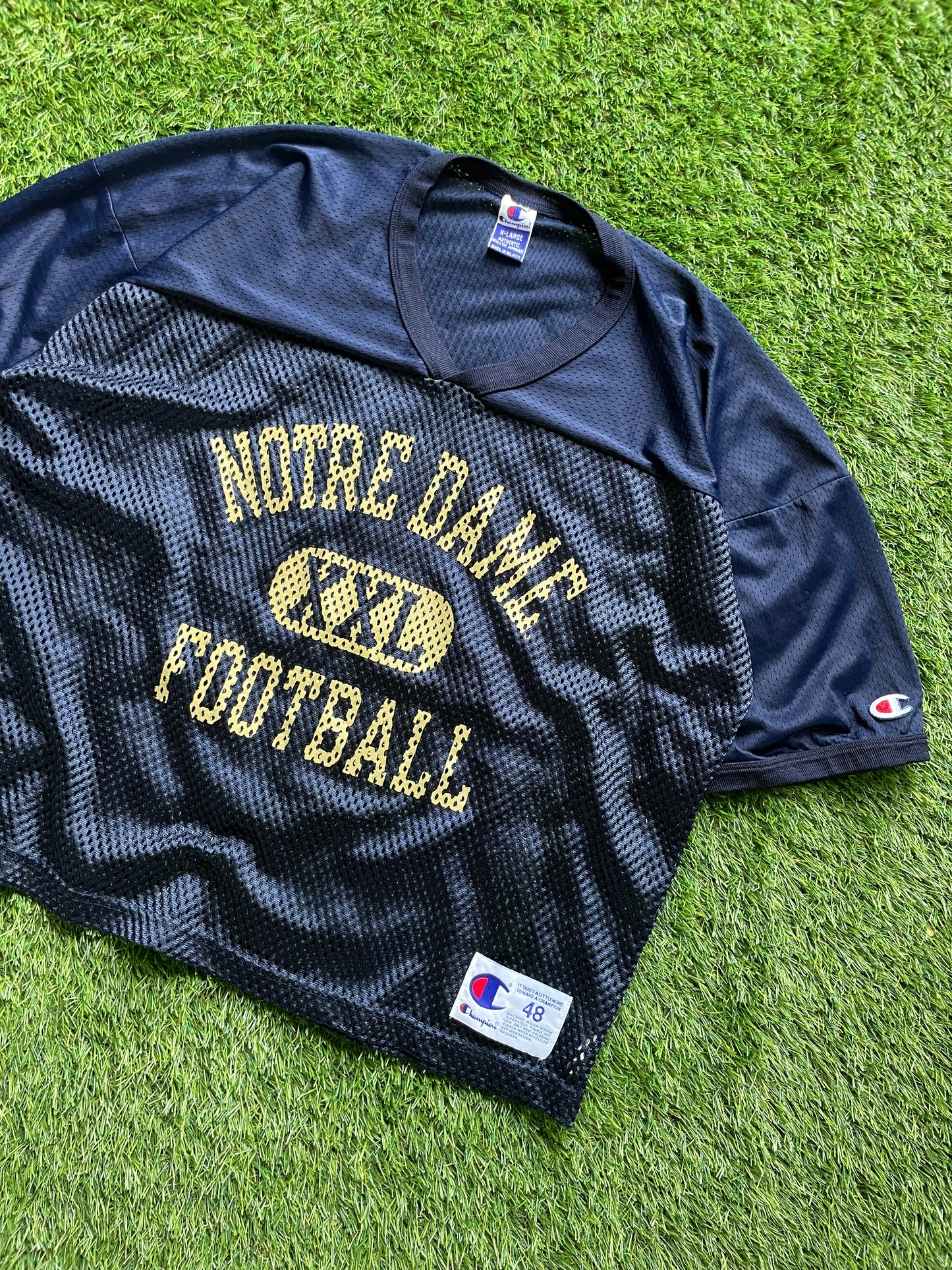 Vintage Notre Dame Football Jersey XLarge