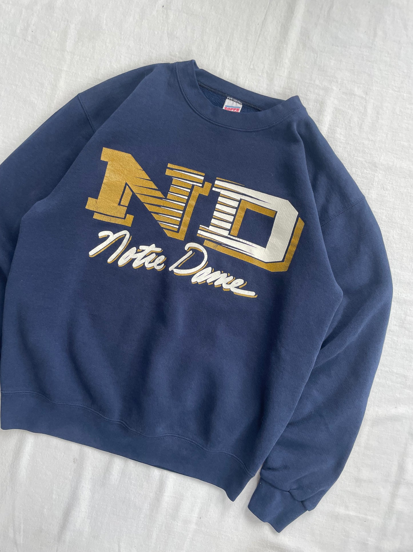 Vintage Notre Dame Crewneck Small/Medium