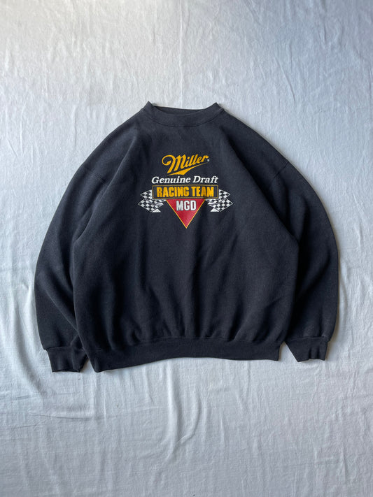 Vintage Miller Genuine Draft Racing Team Crewneck XLarge