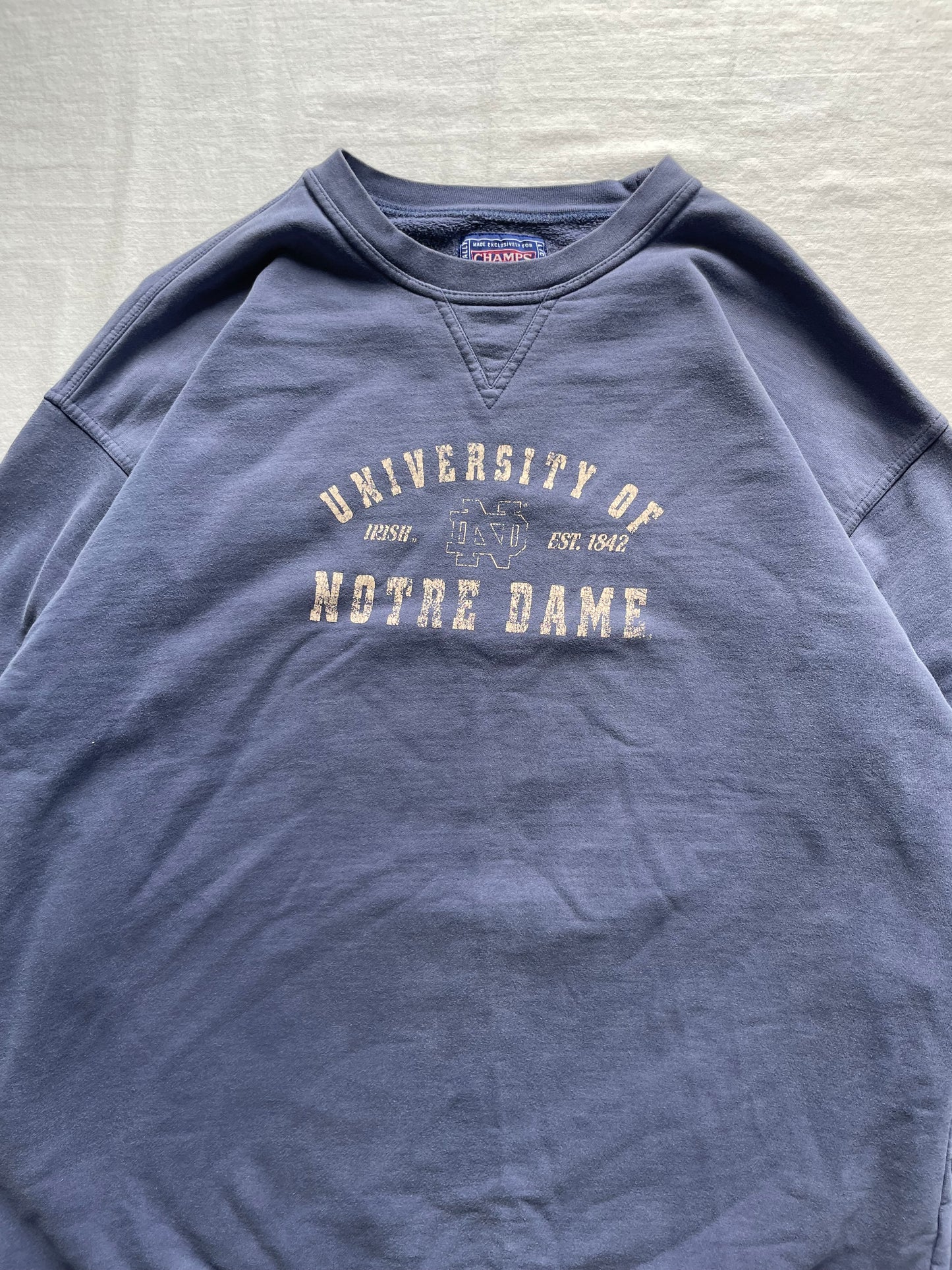 Vintage University of Notre Dame Crewneck Large/XLarge