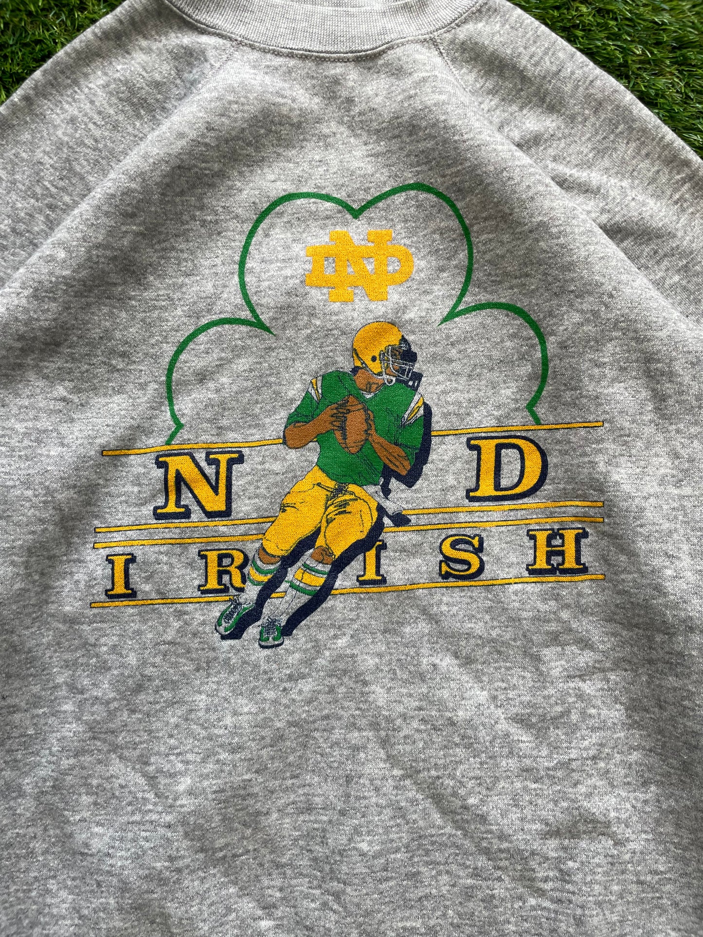 Vintage Notre Dame Football Crewneck Medium/Large