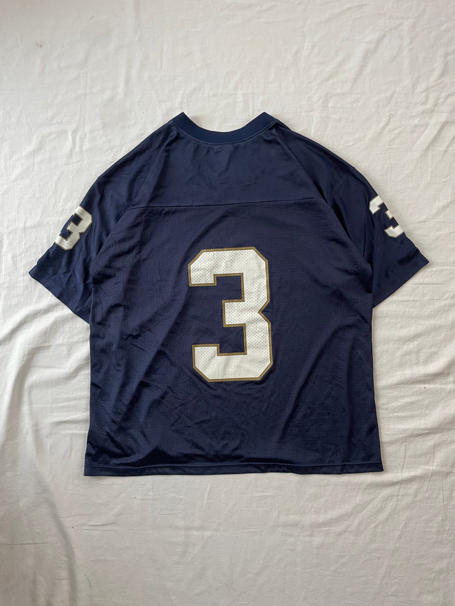 Vintage Notre Dame Football Jersey XLarge