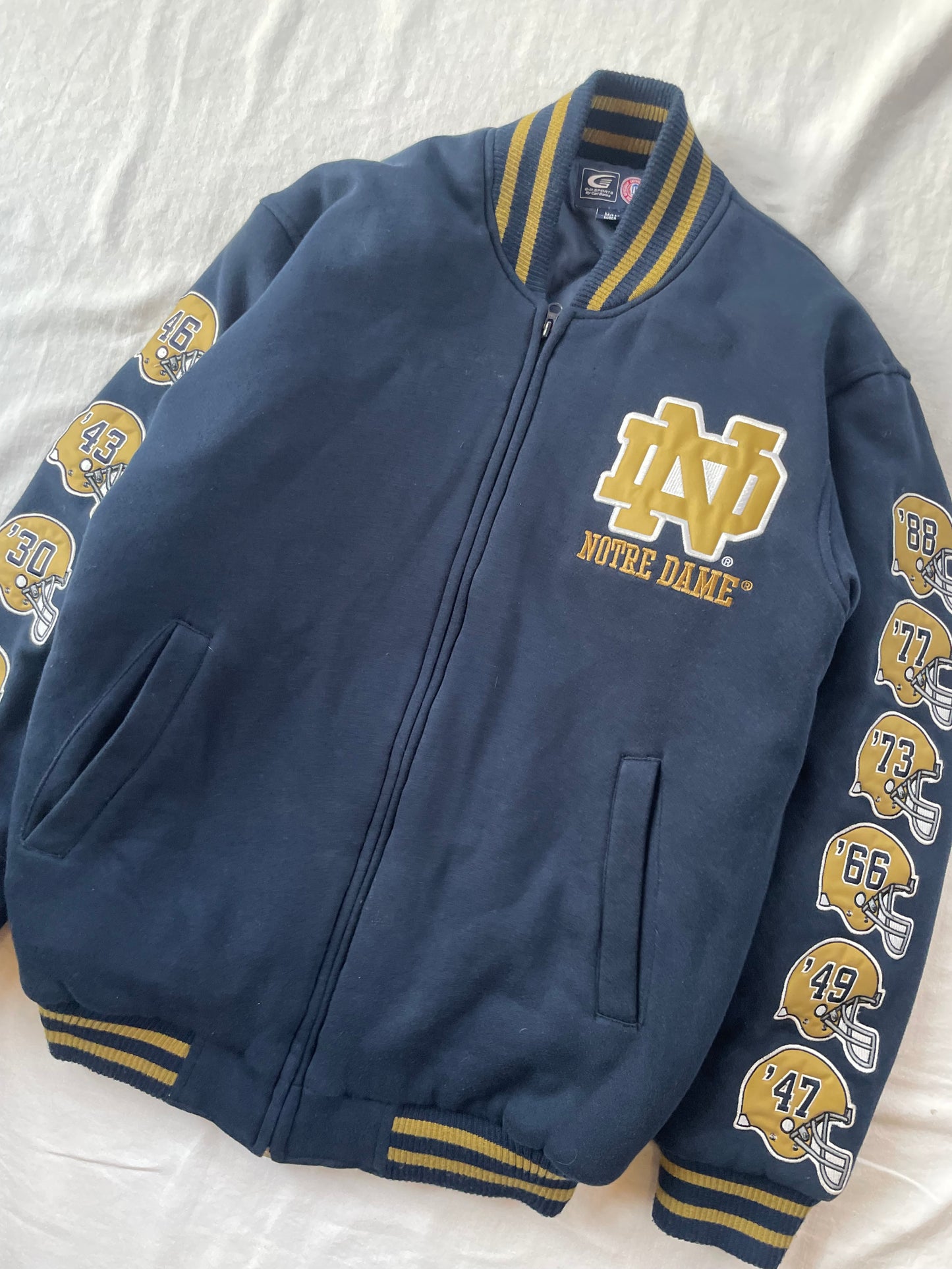 Vintage Notre Dame National Champions Jacket Medium
