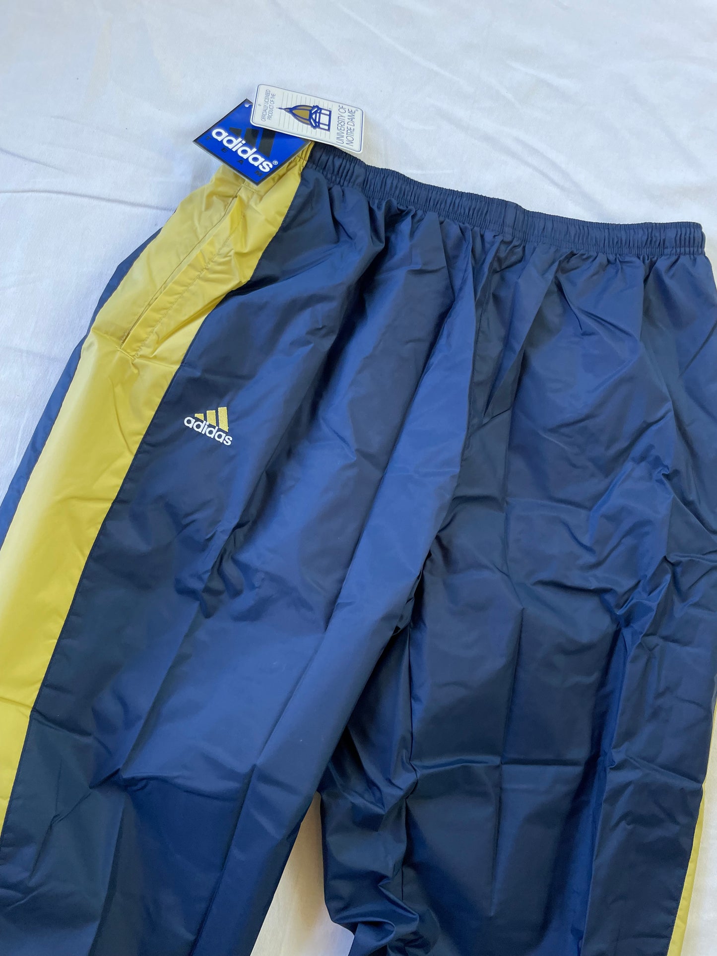 Vintage Notre Dame Adidas Track Suit 2XL