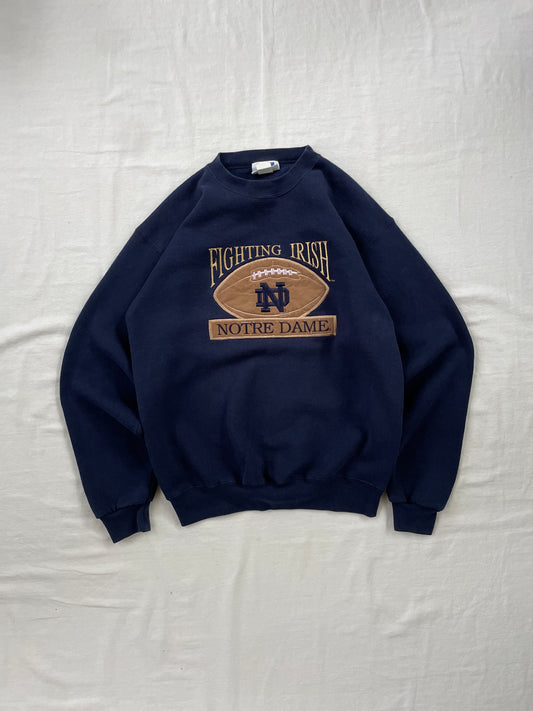 Vintage Notre Dame Football Crewneck Medium