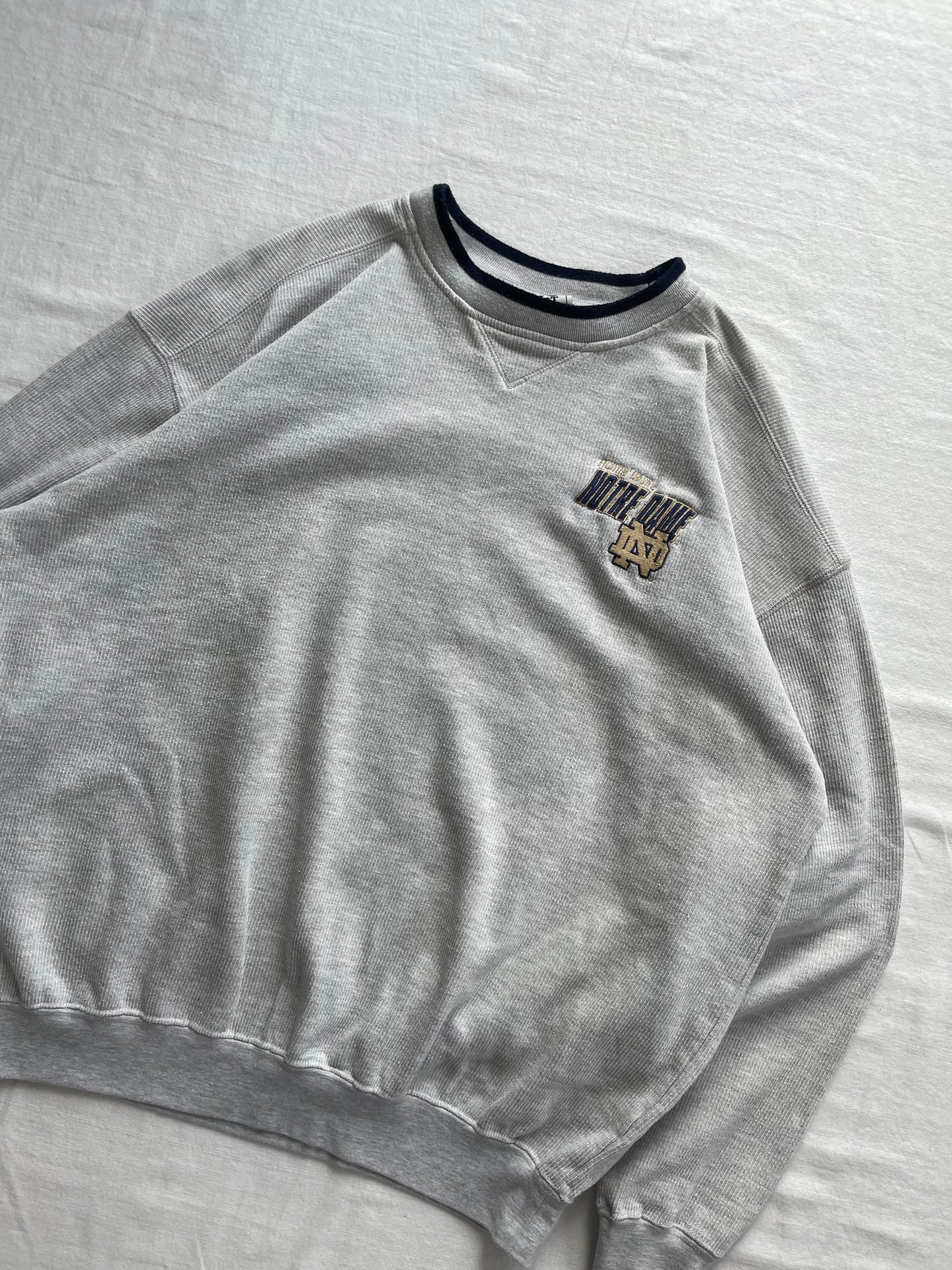 Vintage Notre Dame Crewneck XLarge