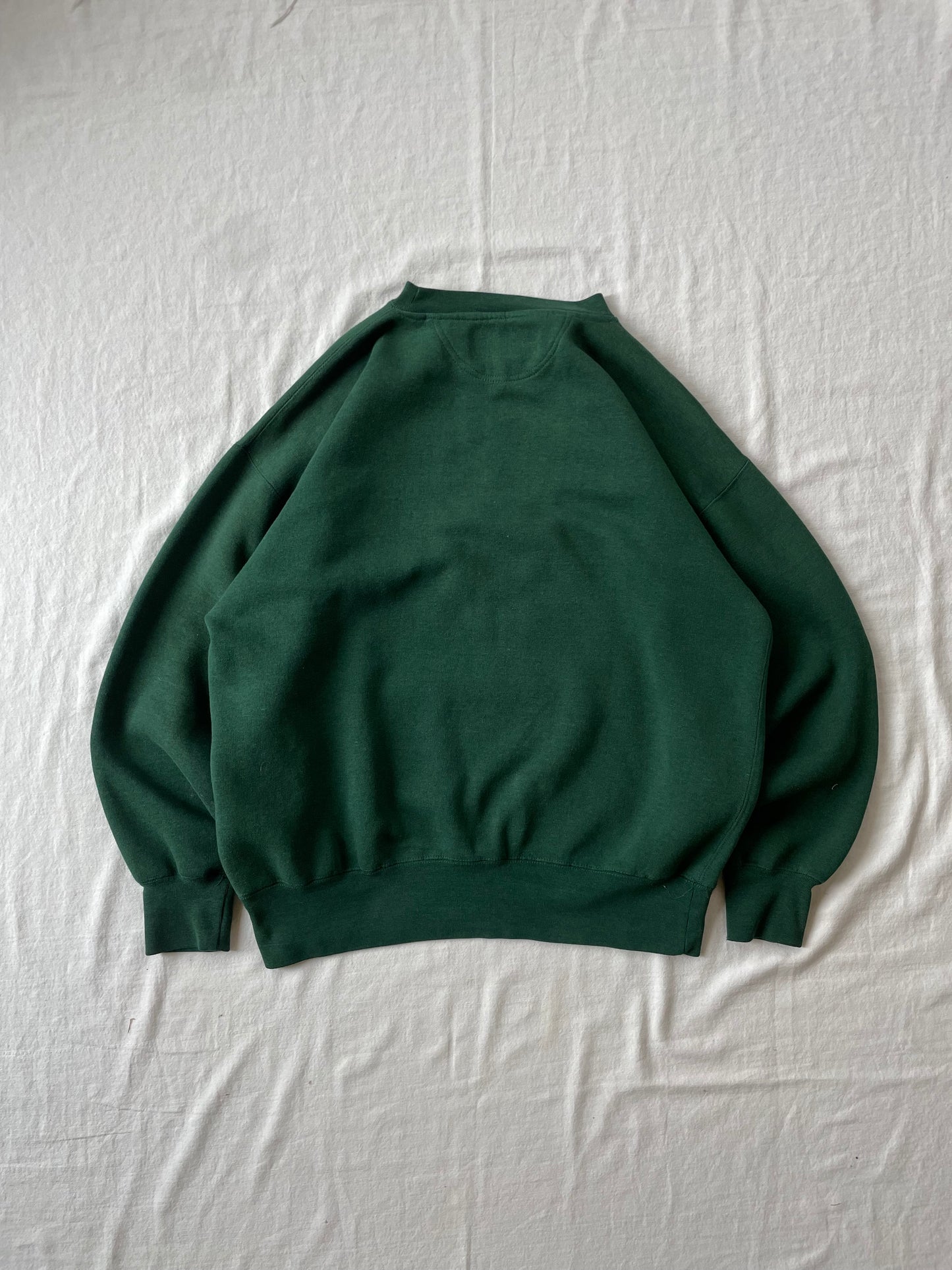 Vintage Notre Dame Green Crewneck XLarge