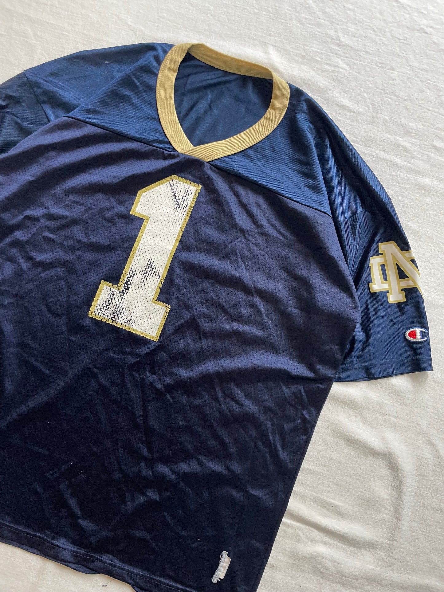 Vintage Notre Dame Football Jersey Large/XLarge