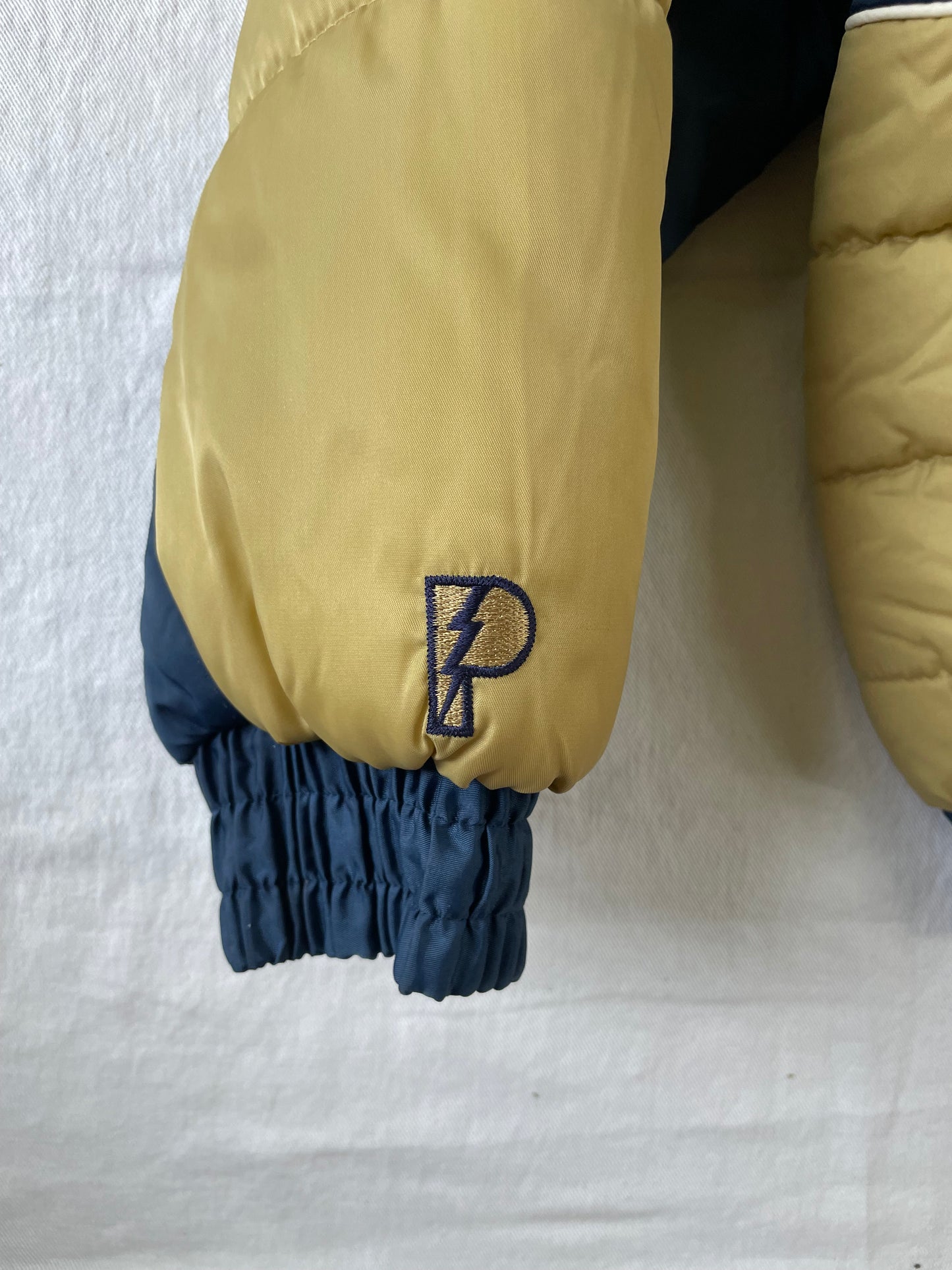 Vintage Notre Dame Fighter Irish Puffer Jacket Large