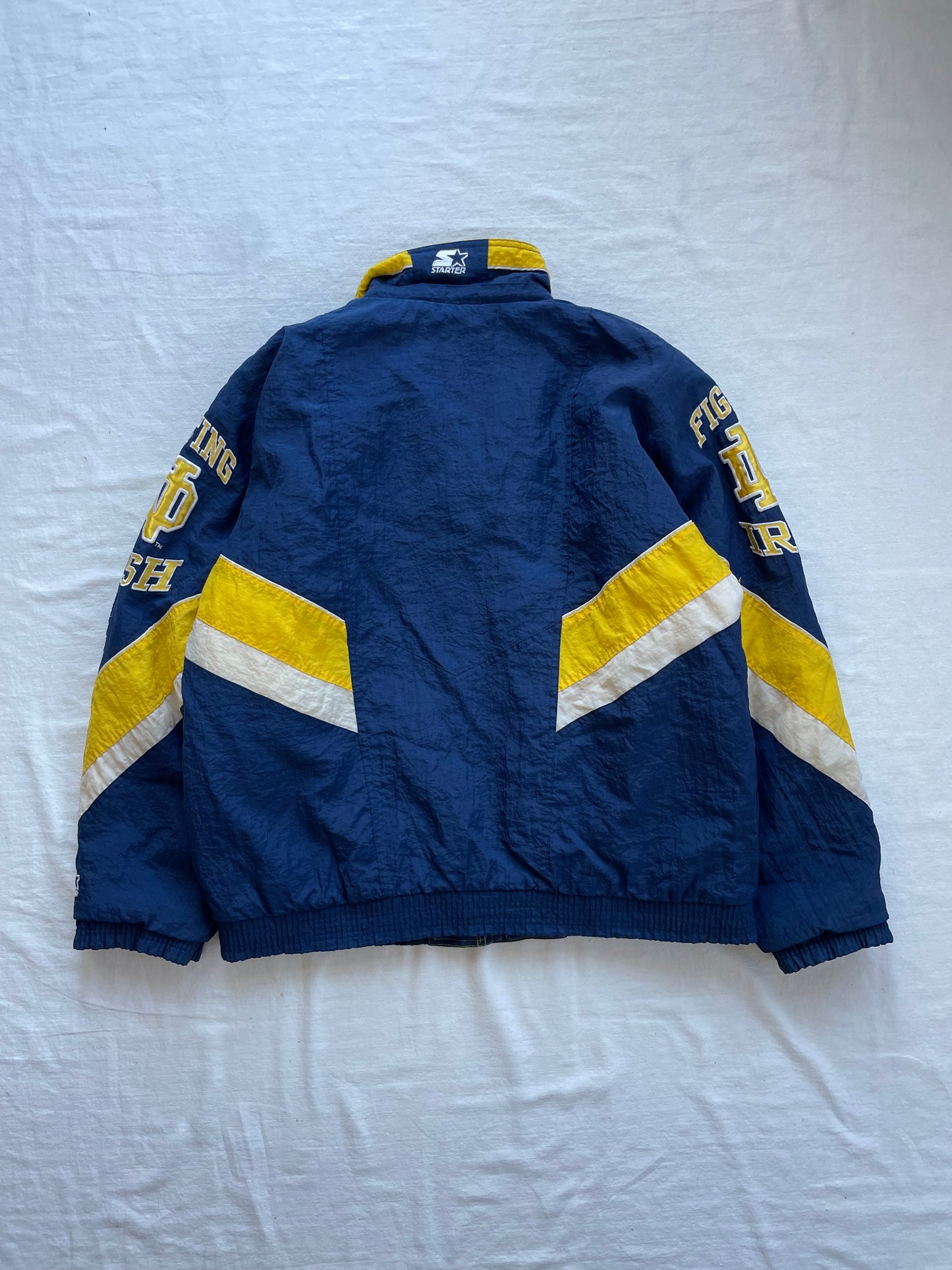 Vintage Notre Dame Puffer Jacket Large