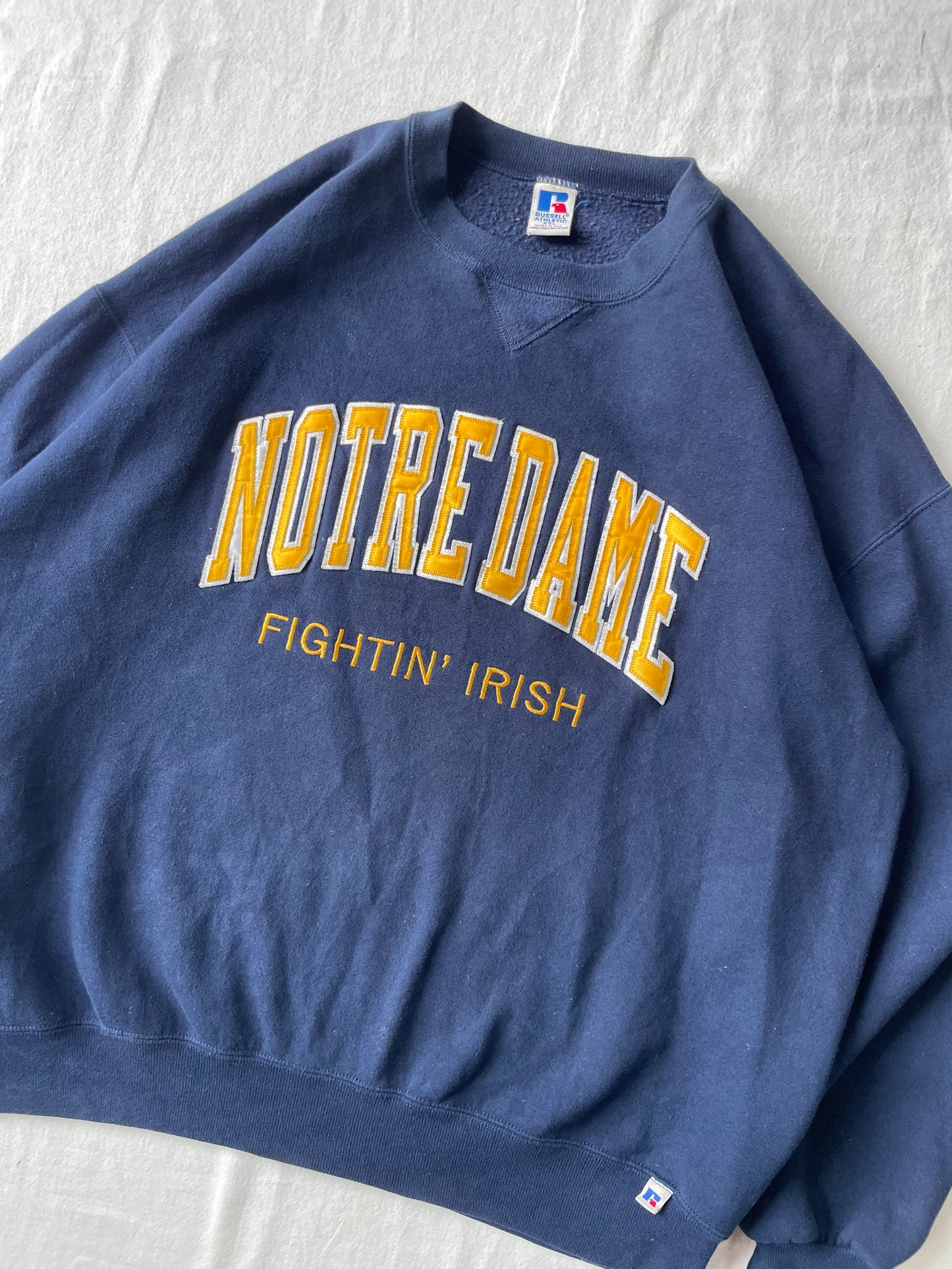 Vintage Notre Dame Fightin’ Irish Crewneck 2XL