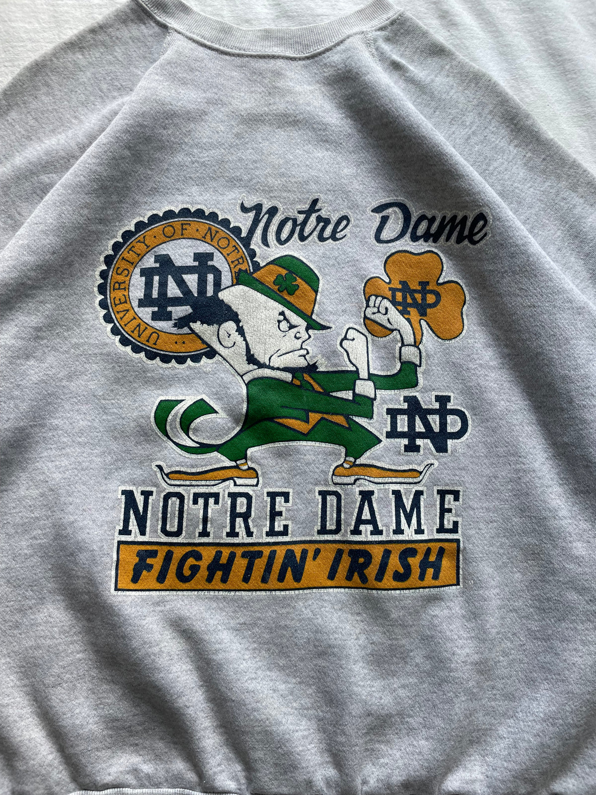 Vintage Notre Dame Fightin’ Irish Crewneck Large/XLarge