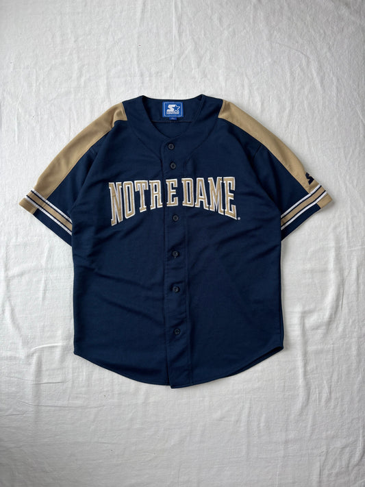 Vintage Notre Dame Baseball Jersey Large