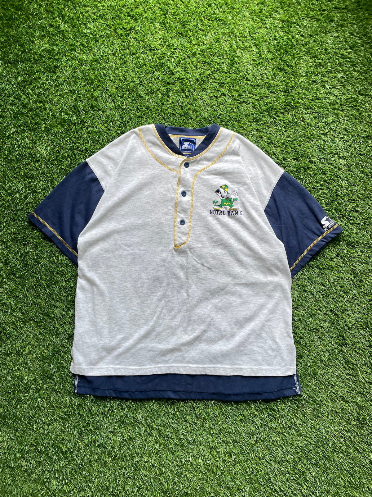 Vintage Notre Dame Baseball Jersey Size XLarge