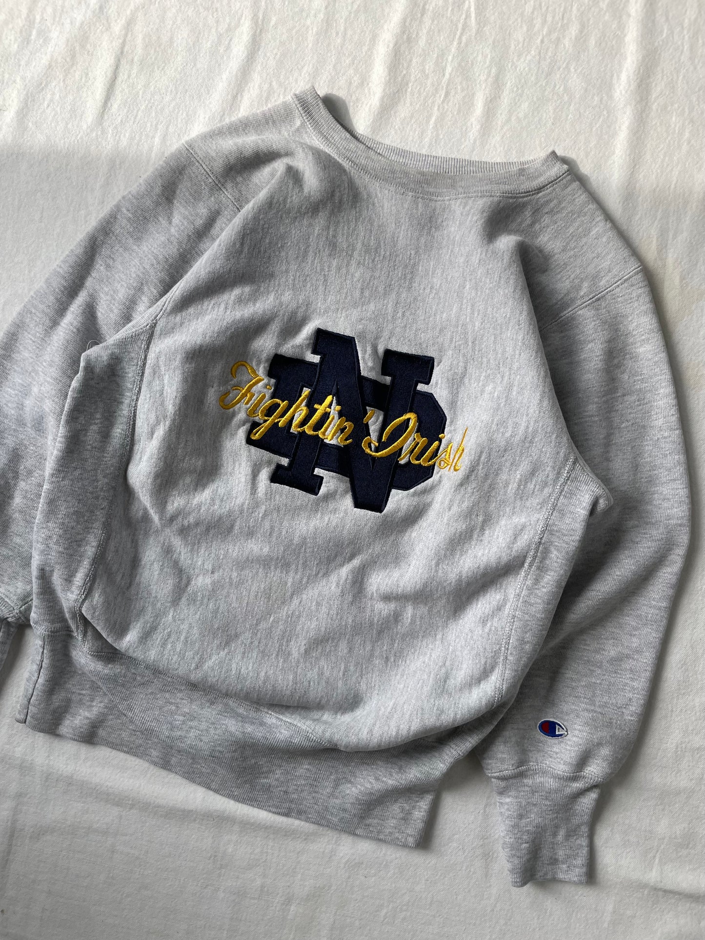 Vintage Notre Dame Fightin’ Irish Crewneck Small