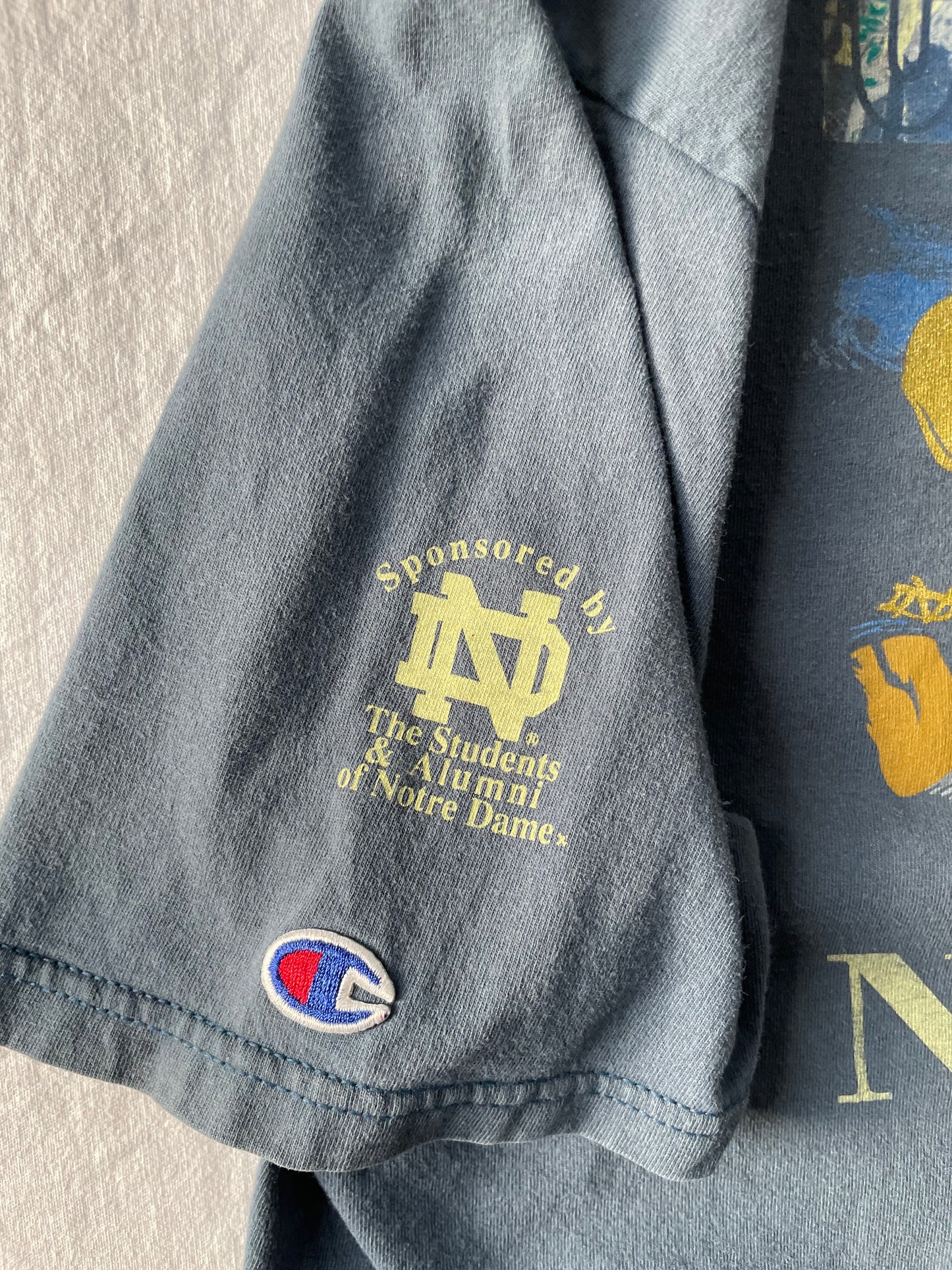 Vintage 1997 Notre Dame The Shirt XLarge