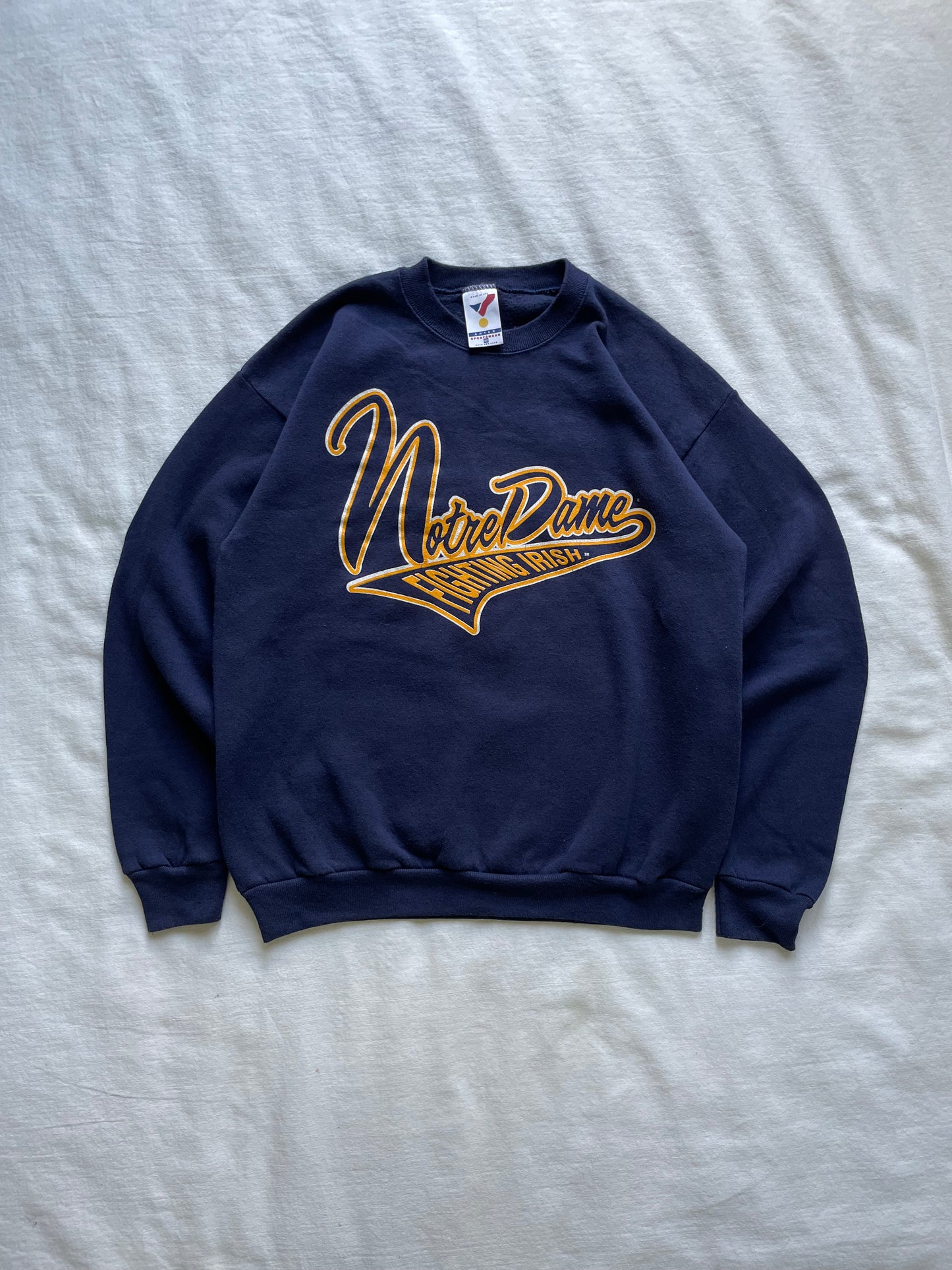 Vintage Notre Dame Fighting Irish Crewneck Medium