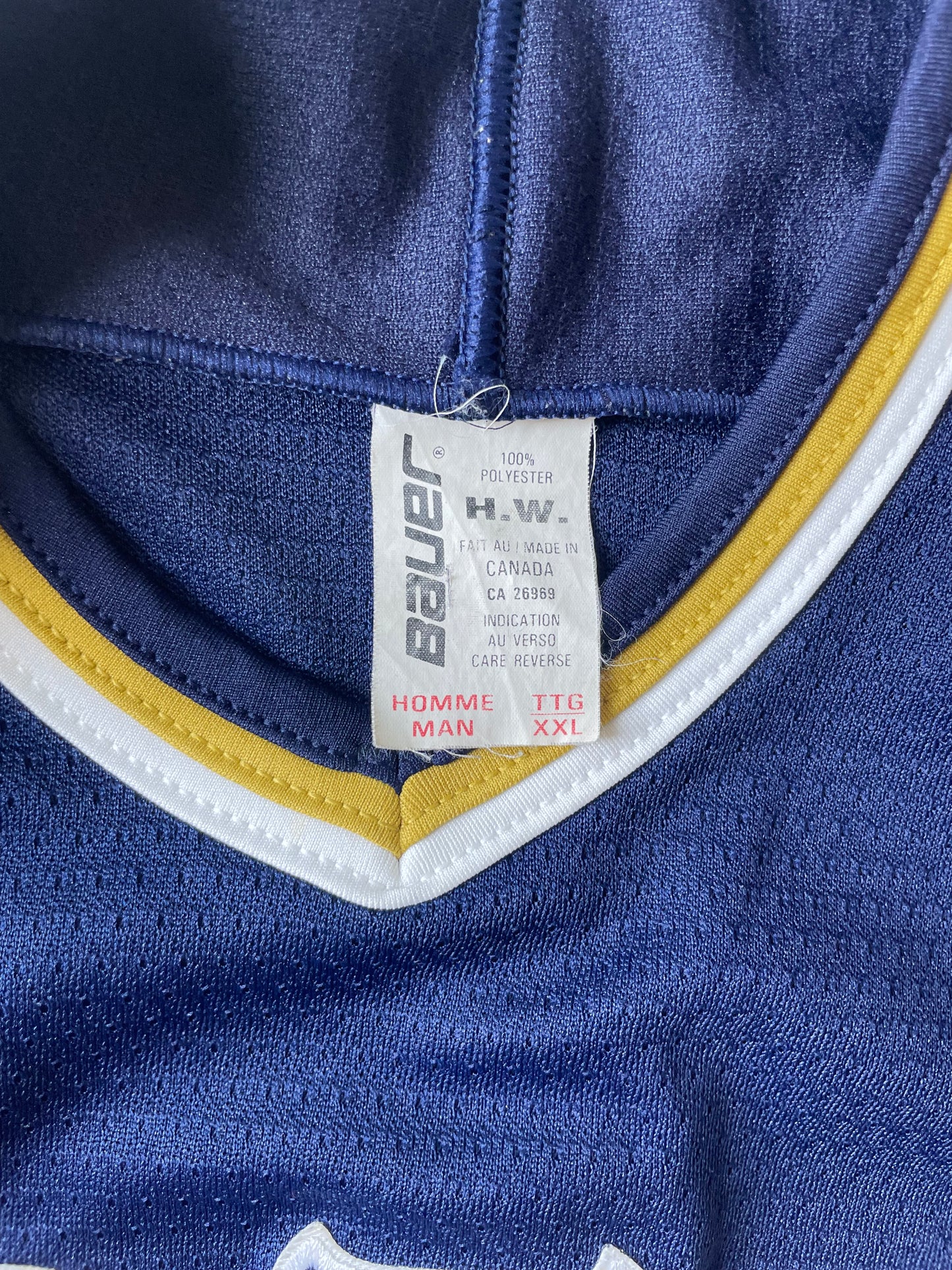 Vintage Notre Dame Hockey Jersey 2XL