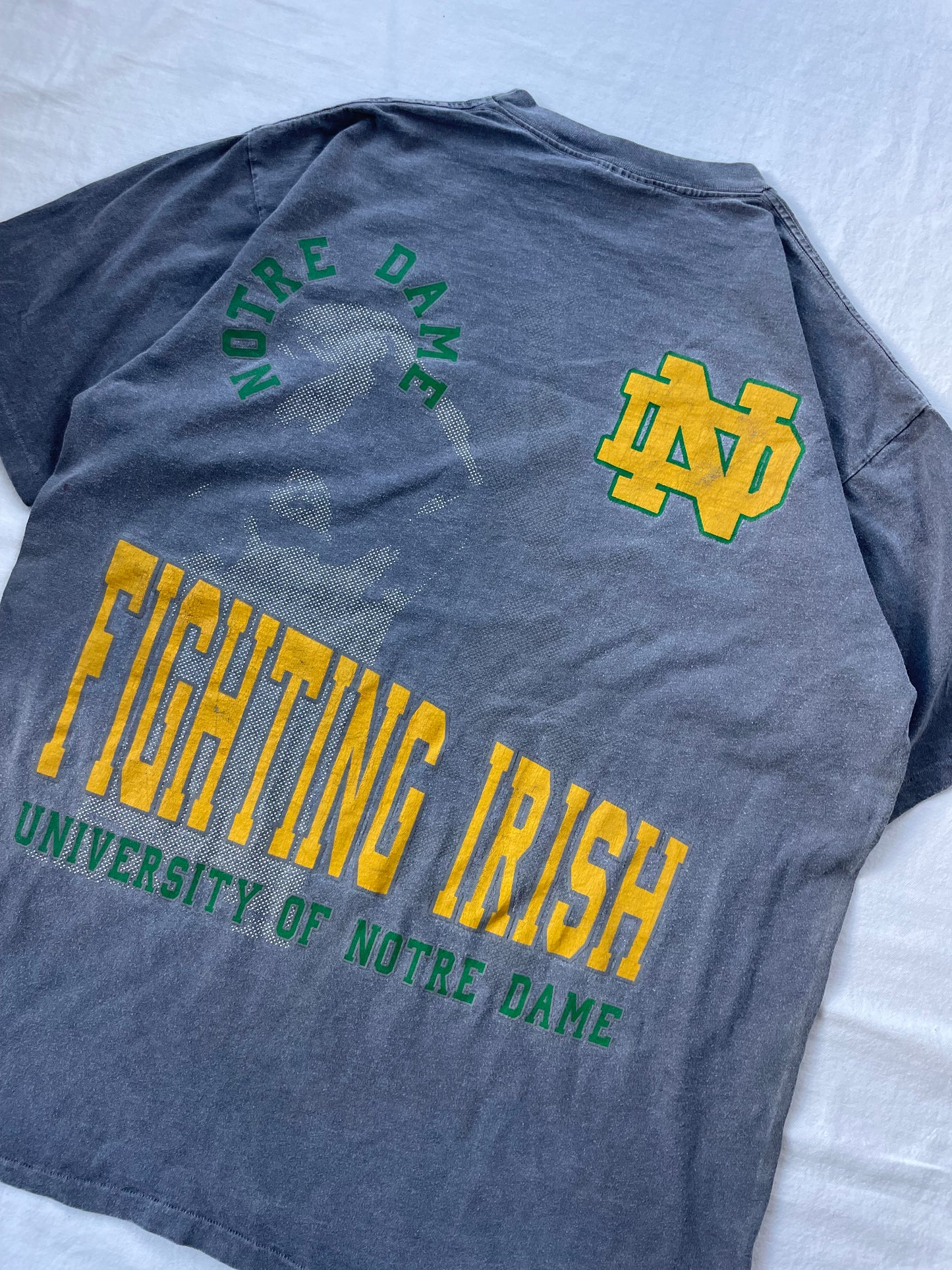 Vintage Notre Dame Basketball Tee XLarge