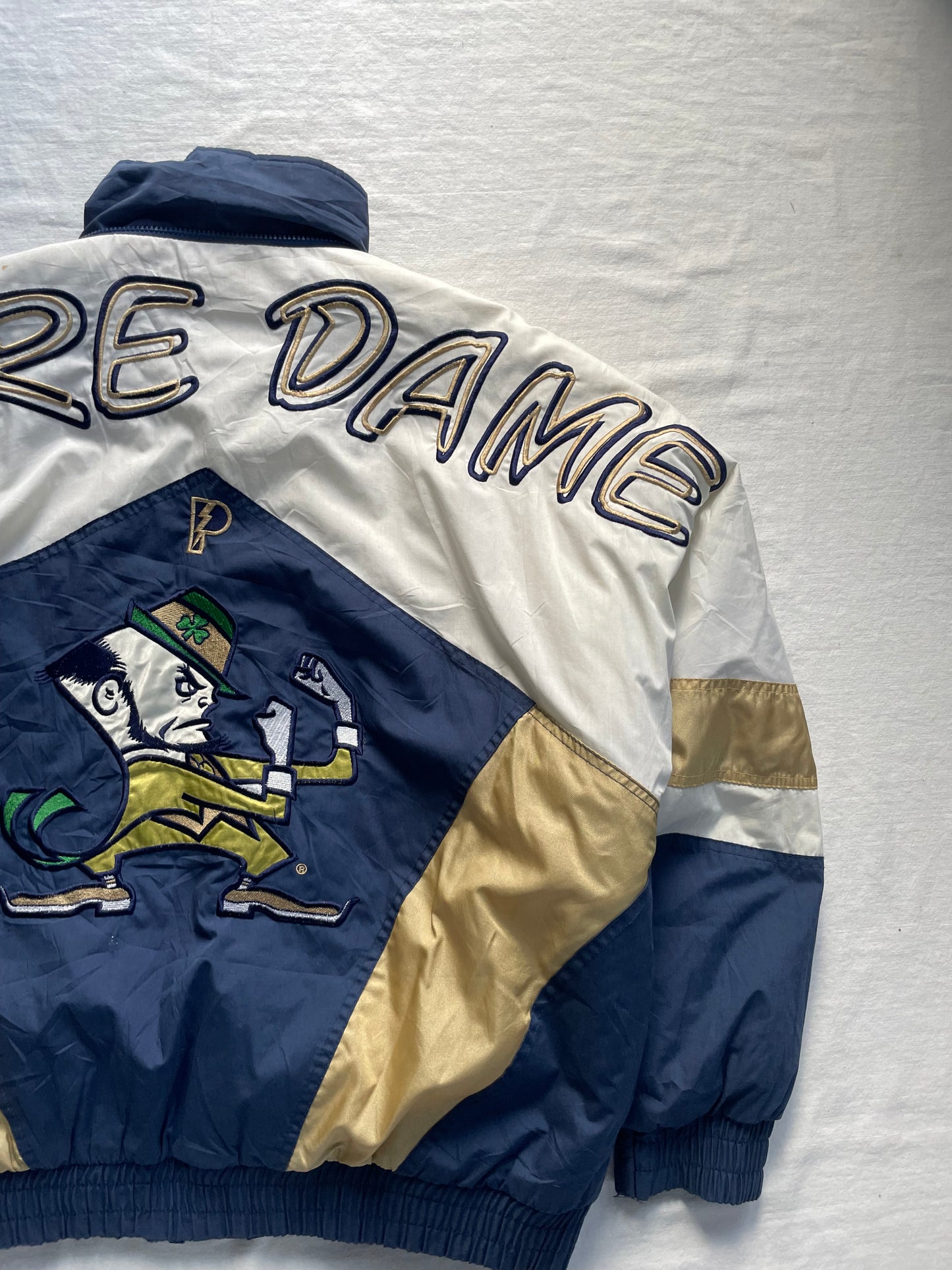 Vintage Notre Dame Puffer Jacket XLarge