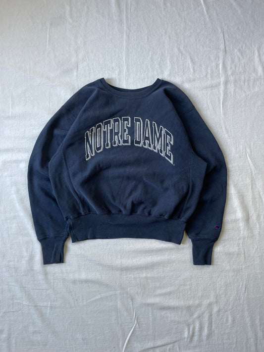 Vintage Notre Dame Crewneck Medium